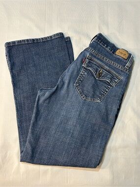 Levi’s Perfectly Slimming Bootcut 512 Jeans Women’s 12P Medium Denim